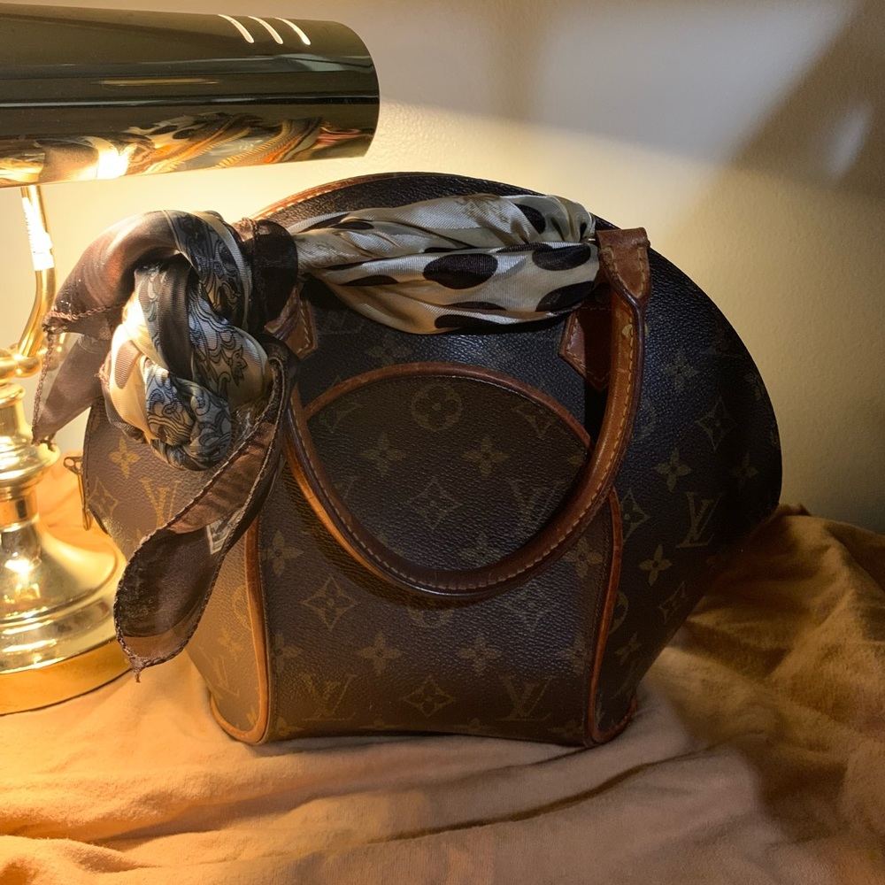 Louis Vuitton Monogram Ellipse PM Canvas Brown Authentic